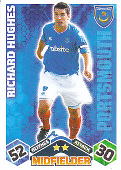 Richard Hughes Portsmouth 2009/10 Topps Match Attax #247